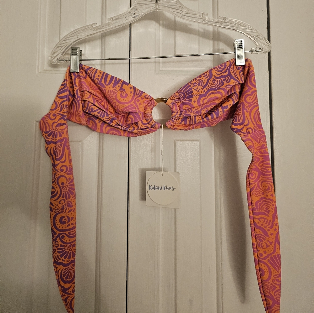 NWT Kulani Kinis Strapless Top